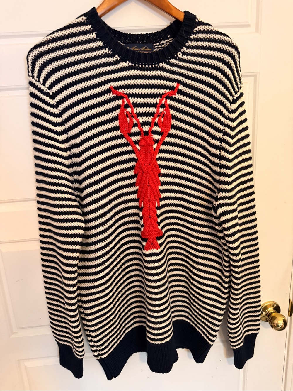 Men’s Brooks Brothers Lobster Sweater